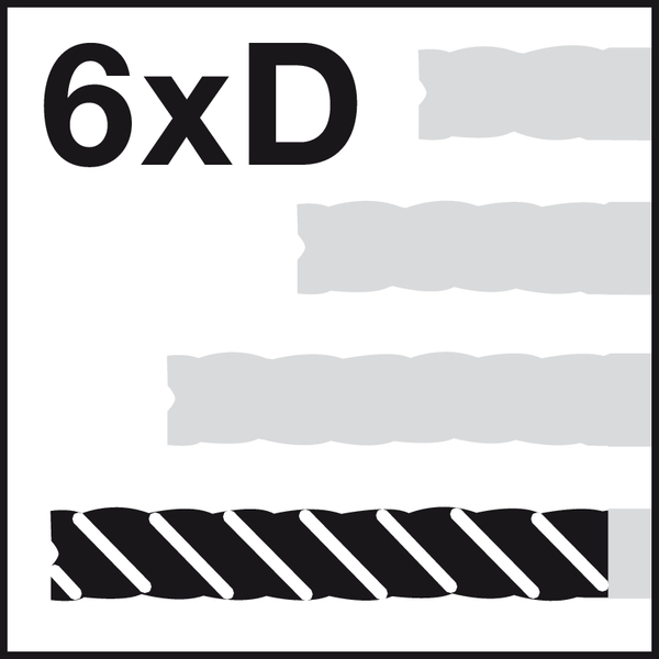 Symbol längd (sorter): 6xD