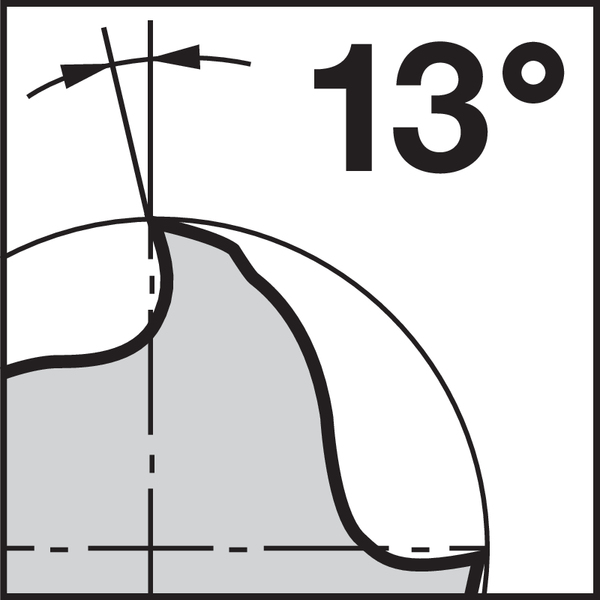 Symbol bakspånvinkel (sorter): 13